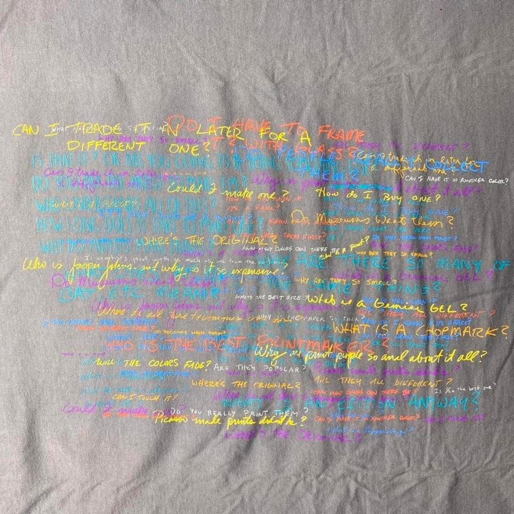 2013 Venice art walk x Google staff shirt